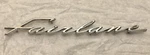 1962 Ford Fairlane Lh Nameplate Emblem. Fixed Price $55.00.