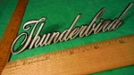 BL99 Ford Thunderbird Fender Emblem Vintage 1970 #D0SB6525632. Fixed Price $8.99.