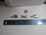 2019--2020 Jeep 4X4 Lettering Rear Gate & Doors Emblem. Fixed Price $12.00.