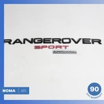 14-17 Lr Range Rover Sport Supercharged L494 Trunk Logo Emblem Badge Set. Fixed Price $124.50.