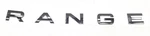 New Oem Range Black Hood Lettering Badge LR094379 For Rover Sport 14-19. Fixed Price $71.25.