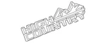 Genuine Gm Front Driver Side Fender Marketing Name Plate 84267885. Fixed Price $56.47.