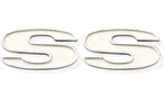 1967 Camaro Fender Emblems Sold Per Side Gm# 3917718. Fixed Price $34.99.