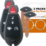For 2013 2014 2015 2016 2017 2018 - Ram 1500 2500 3500 Trunk Remote Key Fob. Fixed Price $19.59.