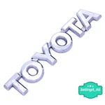 Toyota 01-07 Highlander 03-09 4RUNNER Liftgate Emblem Trunk Oem 75442-16530 Rear. Fixed Price $13.00.