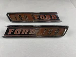 Genuine 1967 Ford F100 Truck Side Emblem Pc Set C7TB-16721A C7TB-16720A. Fixed Price $65.24.