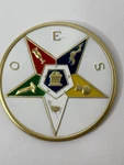 Order Of The Eastern Star Car Emblem Auto Bumper Decal 2.75" Oes Fatal Masonic. Fixed Price $9.99.