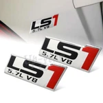 Red/ Black Aluminum LS1 5.7L V8 Bumper Trunk Sticker Emblem Badge Decal 2PCS. Fixed Price $8.50.