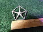 Dodge Chrysler Oem Nos Chrome 3" Pentastar Emblem Badge Logo Name 4270517 7L1. Fixed Price $49.99.