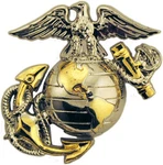 Emblems United States Marine Corps Gold Tone Logo Lapel / Hat Pin. Fixed Price $9.16.