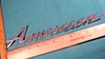 CE42 Rambler American Fender Emblem Vintage 1964 #3509078 Amc. Fixed Price $79.99.