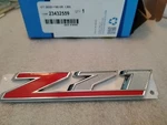 Genuine Parts Front Grille Z71 Emblemgm # 23432559. Fixed Price $34.00.