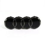 Audi Rings Emblem Dark Chrome Q4 Fz Radiator Grille Front. Fixed Price $194.00.
