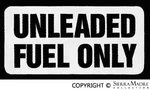 Porsche Unleaded Fuel Only Decal 78-89 91170125101. Fixed Price $20.54.