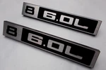 Emblem Custom Billet Front Fender '6.0L' Chevy Chevrolet Gmc Truck 1967-1972 C10. Fixed Price $110.00.