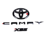 New 3PS 2018-2024 Toyota Camry Xse Gloss Black Emblem Overlay 8TH Gen Kit. Fixed Price $29.85.