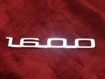 Nos Genuine Bmw 1600 Rear Emblem Lettering 51141802102. Fixed Price $250.00.