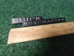 Buick Roadmaster Dash Emblem Logo Badge Symbol 10218939 8L3. Fixed Price $26.99.