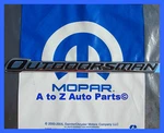 New 2011-2015 Dodge Ram Chrome Outdoorsman Tailgate Emblem,nameplate,oem Mopar. Fixed Price $82.95.