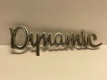 1965 1966 Oldsmobile 88 Front Fender Nameplate Ornament Emblem "dynamic". Fixed Price $75.00.