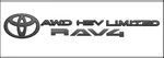 2026 Toyota RAV4 Limited Blackout Emblem Overlay Kit PT948-42264-02 Genuine. Fixed Price $76.99.