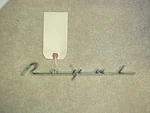 1955 Dodge Royal Fender Quarter Emblem Nplate Nos Mopar. Fixed Price $125.00.