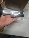 1997-03 Ford F150 Xl Emblem Front Fender Oem F65B-16B114-B Used Missing Pin. Fixed Price $10.00.