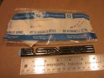 1987 - 1991 Lesabre Rear Quarter Nameplate Emblem Applique. Fixed Price $8.00.