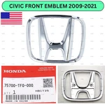 75700-TF0-000 Front Emblem Badge For Honda Civic 2009-2015 2016-2021 Sedan 4DR. Fixed Price $27.99.