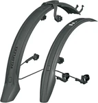 Sks Veloflexx 65 26" Clip-on Fenders Set For Fat Tire Bikes-black, Adjustable,. Fixed Price $68.99.