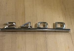 Mercedes W123 240D A1238170515 Type Plate. Fixed Price $22.00.