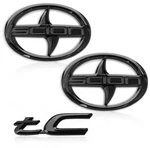 3PCS Brand New Scion Tc Front Rear Gloss Black Badge Emblem 2011-2016 F/r Gbb. Fixed Price $24.99.