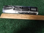 2005-2007 Ford F-250 Xlt Super Duty Plastic Fender Emblem 5C34-16B114-V-CA 4S5. Fixed Price $16.99.