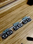 Nos Trim Parts 70-72 Nova Ss Emblems. Fixed Price $135.00.