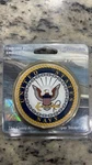 Us Navy Chrome Metal Auto Emblem Badge Elektroplate Military Car Decal. Fixed Price $22.00.