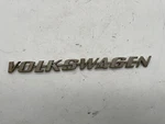 Volkswagen Vw Oem Chrome Metal 10 3/8" Vintage Emblem Badge Logo Name 361853687J. Fixed Price $34.99.