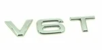 Audi A4 A5 A6 A7 Q5 Q7 Front Wing Chrome Badge Emblem V6T Genuine 8K. Fixed Price $66.60.