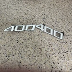 Vintage 1970 1971 1972 Chevy Front Fender Emblem 400 Pair.. Fixed Price $50.00.