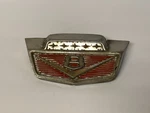 1961-1966 Ford Truck V8 Hood Emblem Original Fomoco Pickup Panel C5TB-16637-A. Fixed Price $29.99.