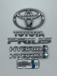 2004 - 2009 Toyota Prius Hybrid Chrome Rear Tailgate Emblem Logo Badge Set Oem. Fixed Price $42.99.