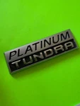 14 18 Toyota Tundra Platinium Edition Emblem 75471 0C120. Fixed Price $34.00.