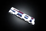 Classic Design Concepts 1111-3000-01 Emblem, 5.0 Coyote, Plastic, Each. Fixed Price $25.00.