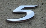 Mazda 5 Trunk Emblem Badge Decal Logo Symbol Protege Oem Genuine Stock Chrome. Fixed Price $15.98.
