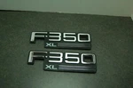 Used 92-96 Ford " F-350 Xl Door Logo F2TB-16B114-JA-GA-EA-HA Emblem Pair. Fixed Price $45.00.