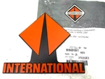 1652253C1 International Hood Grille Emblem Fits 2500 2600 4200 4700 4900 8100. Fixed Price $21.89.