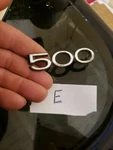1968 Ford Galaxie 500 Quarter Panel Emblem Oem C8AB-62290C98. Fixed Price $29.99.