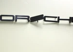 For Porsche 911 912 Rear Badge Set Lettering Black. Fixed Price $139.00.