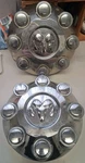 (2) Dodge Ram 2500 3500 8 Lug 52121450AB Oem Center Hub Cap Cover Rim Chrome. Fixed Price $89.99.