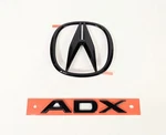 2025-2026 Genuine Acura Black Emblem Set Rear (a) & (adx) 08F20-3BH-200C. Fixed Price $109.27.