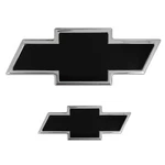 15-19 Chevy Tahoe Suburban Front/rear Combo Billet Bowtie Emblems 2-TONE Blk/pol. Fixed Price $164.99.